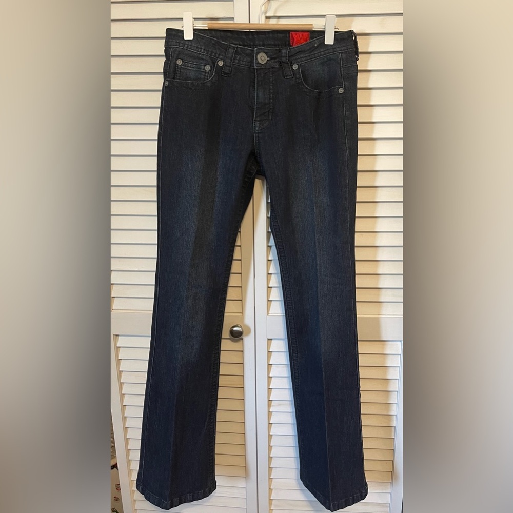 Cristina Dark Wash Wide Leg Jeans - Size 4
